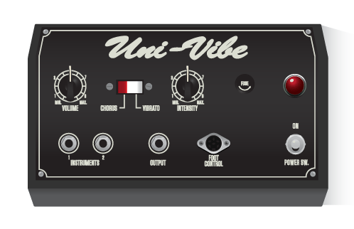 ギター Shin-ei Vibe Uni Vibe Shin-Ei Uni-Vibe – Trey's Guitar Rig